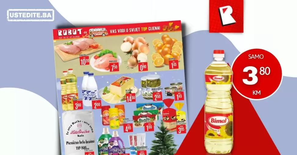 Robot akcija za početak sedmice 5-7.12.2022.