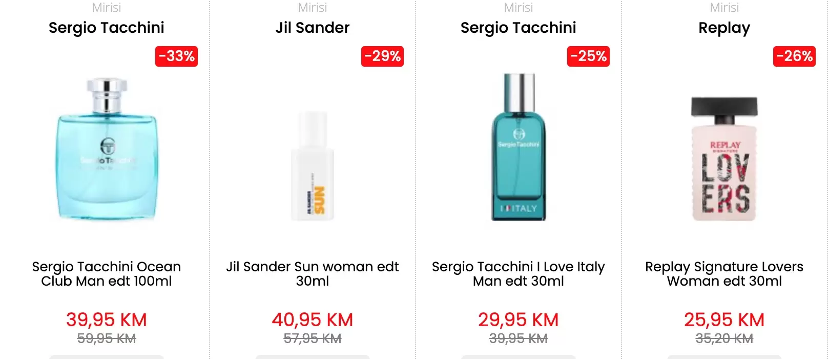 cm Parfemi SNIŽENJE do 33% - decembar 2022