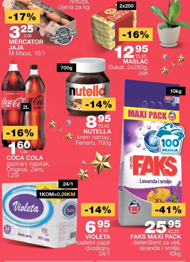 Mercator vikend akcija 15-18.12.2022. 