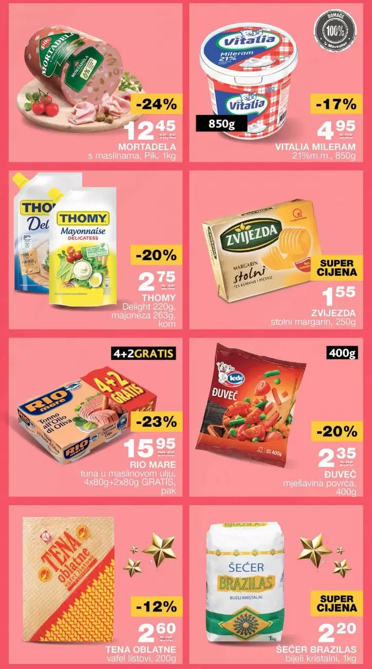 Mercator vikend akcija 15-18.12.2022. 