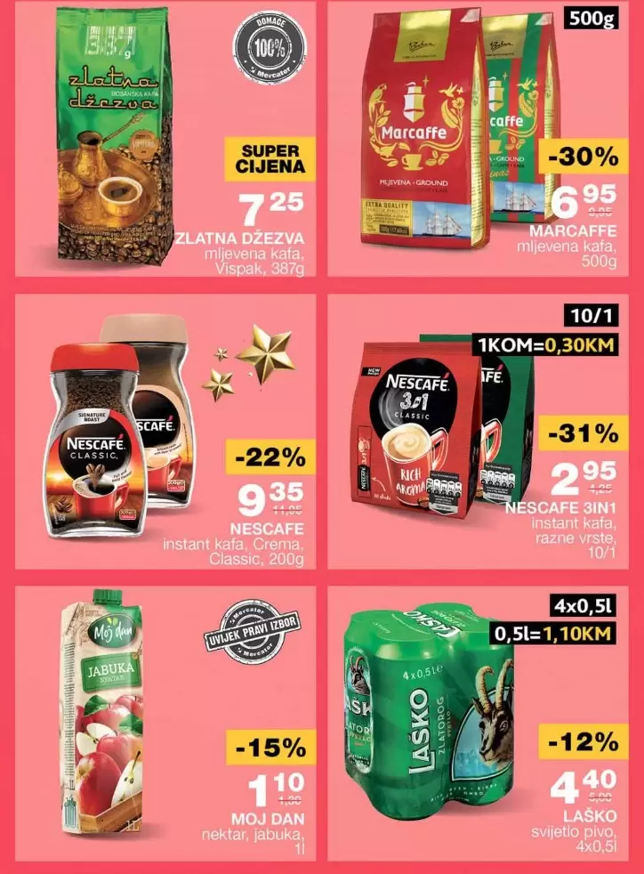 Mercator vikend akcija 15-18.12.2022. 