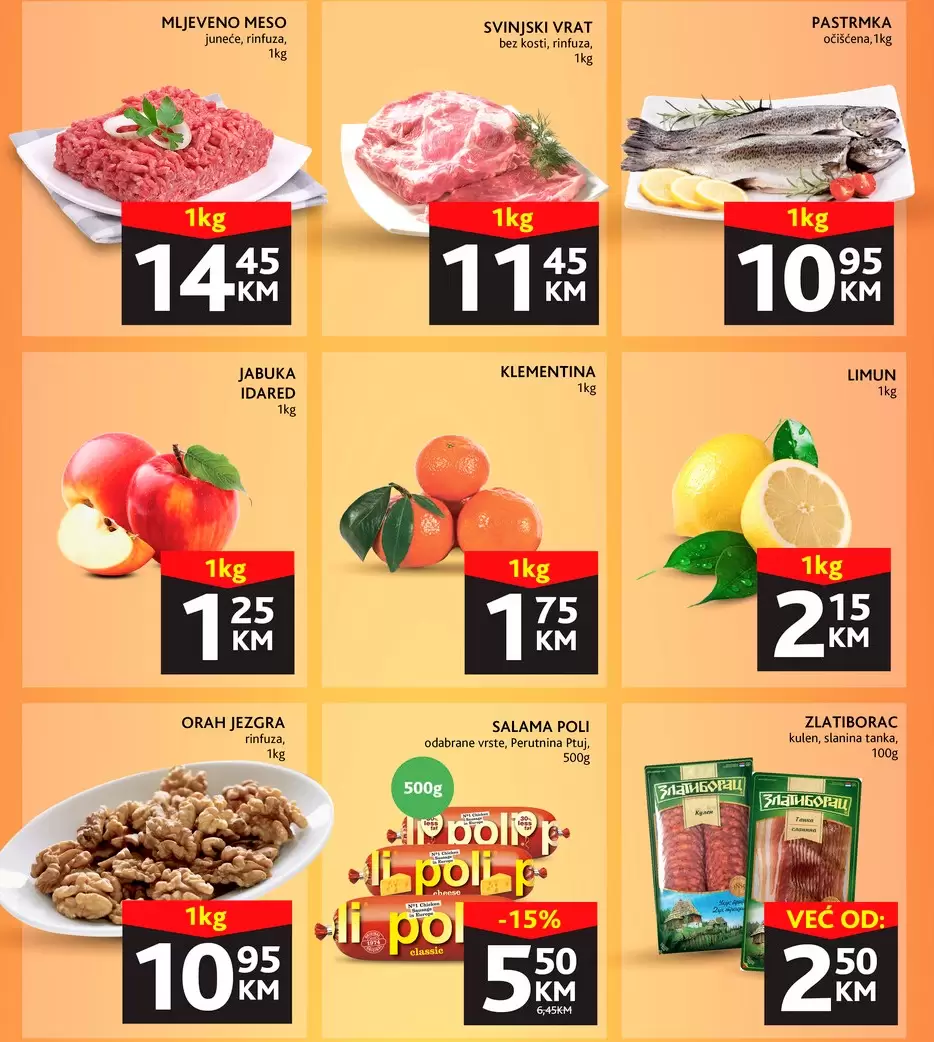 Konzum vikend akcija 22-25.12.2022. 
