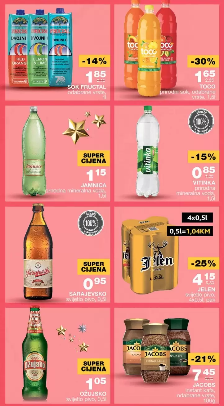 Mercator vikend akcija 22-25.12.2022.