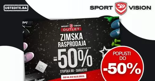 SPORT VISION ZIMSKA RASPRODAJA 14-18.12.2022.