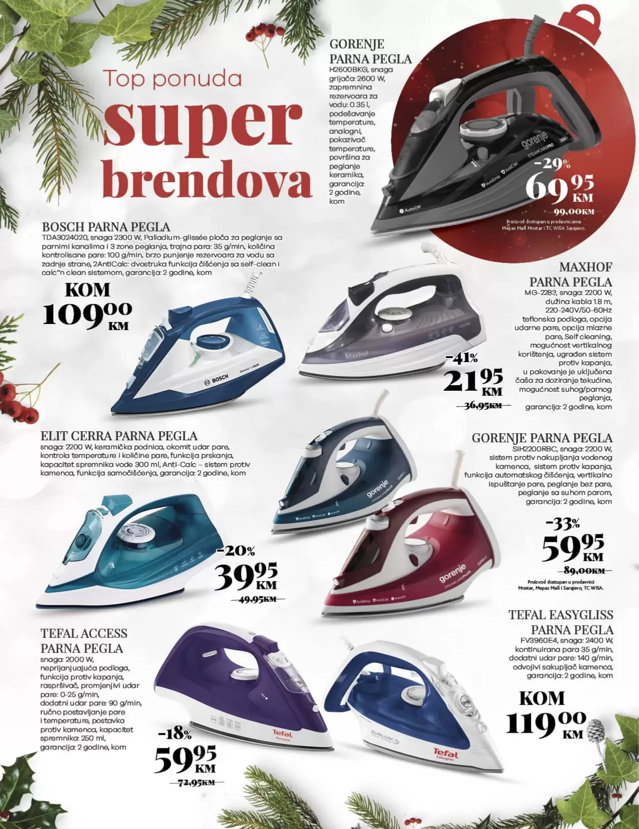 Konzum TEHNIKA - U POLA CIJENE -akcija 08.12-15.01.2023.