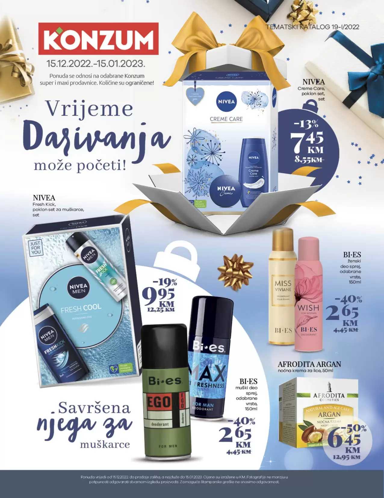 Konzum katalog IDEJE ZA POKLON 15.12-15.1.2023.