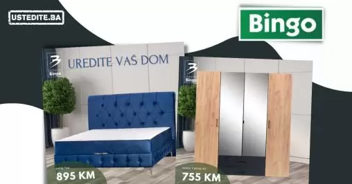 Bingo namještaj - Uredite svoj dom - decembar 2022