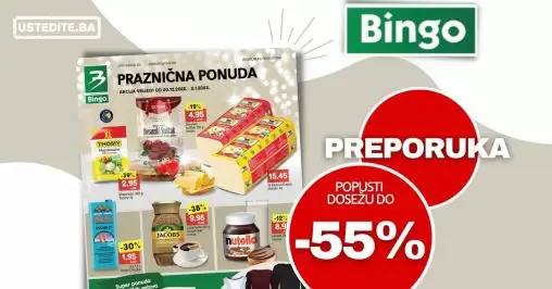 Bingo katalog ⇢Praznična ponuda 20.12.2022-2.1.2023.