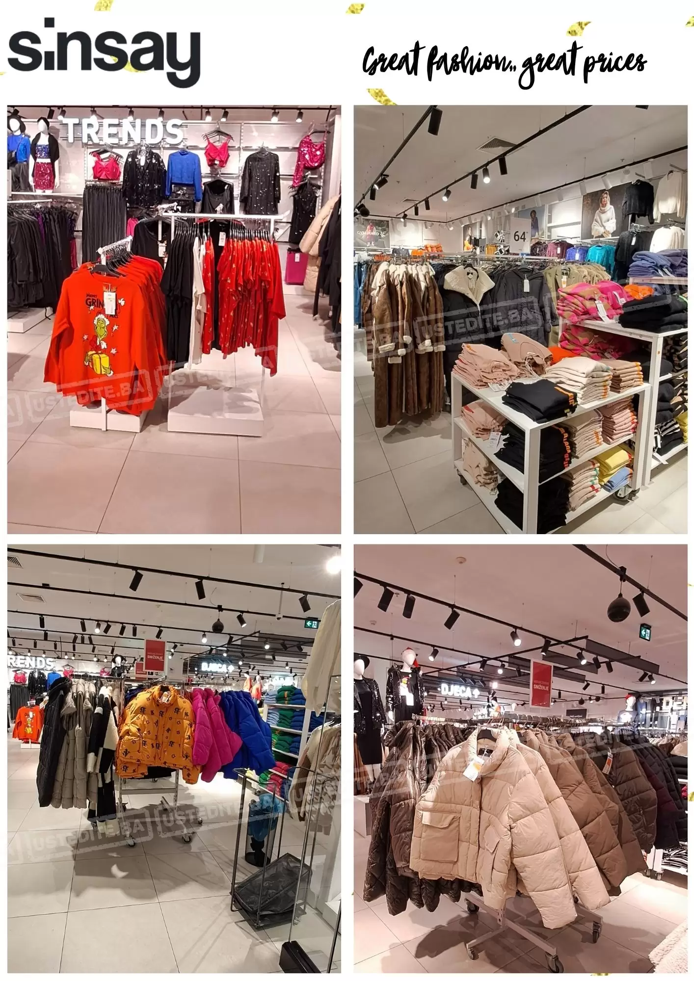 Sinsay BiH - Pogledajte šta vas očekuje u trgovinamaSinsay BiH - Pogledajte šta vas očekuje u trgovinama