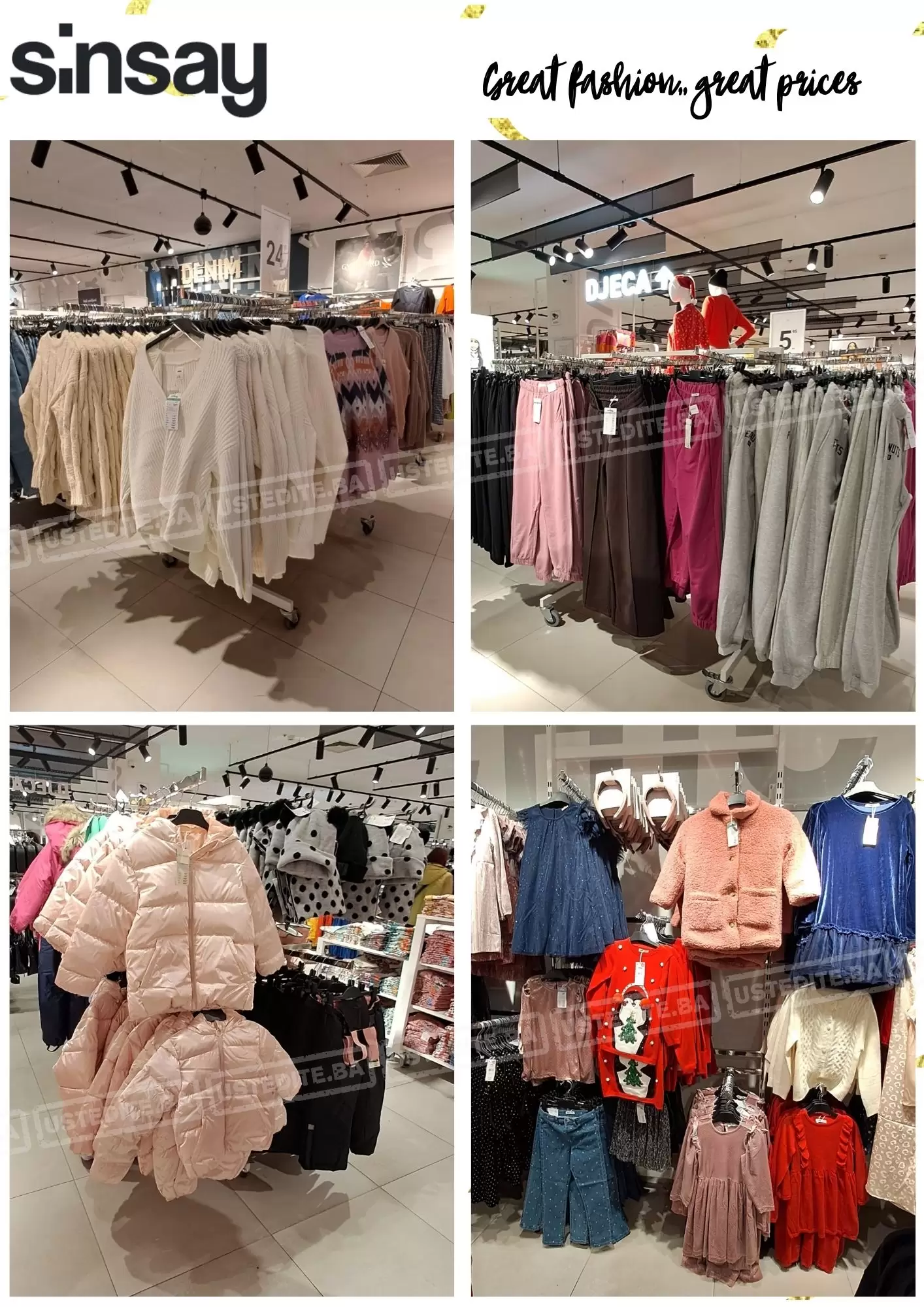 Sinsay BiH - Pogledajte šta vas očekuje u trgovinama