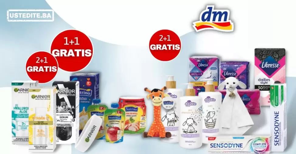 dm GRATIS uz kupovinu - akcija do 3.1.2023.