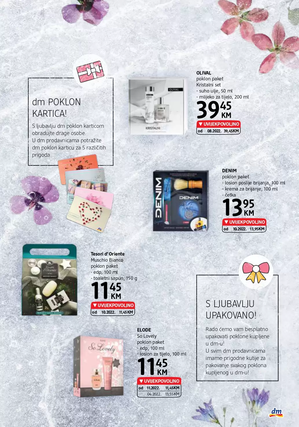 dm katalog Parfemi i mirisi 2022/2023