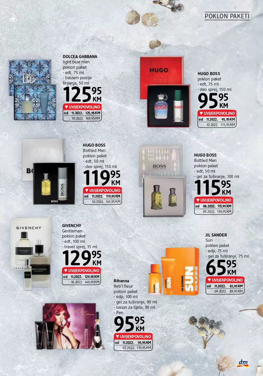dm katalog Parfemi i mirisi 2022/2023