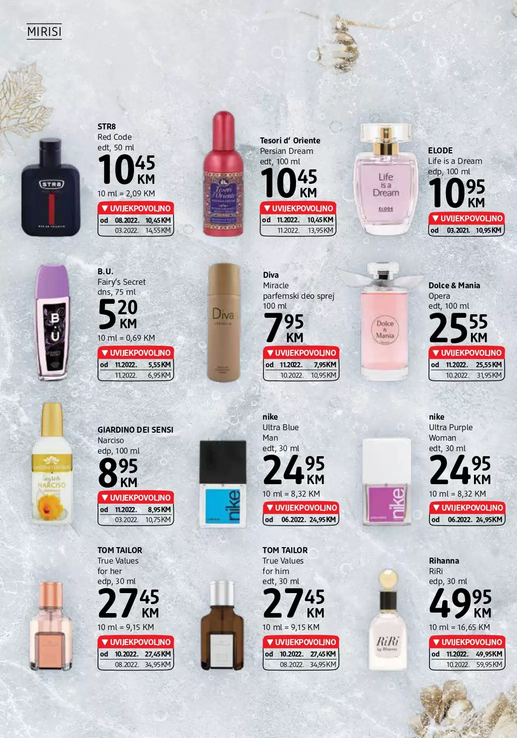 dm katalog Parfemi i mirisi 2022/2023