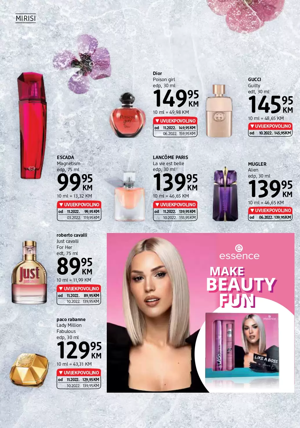 dm katalog Parfemi i mirisi 2022/2023