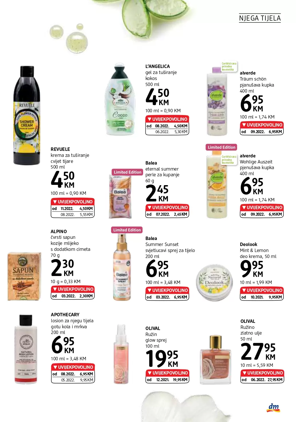 dm katalog Parfemi i mirisi 2022/2023