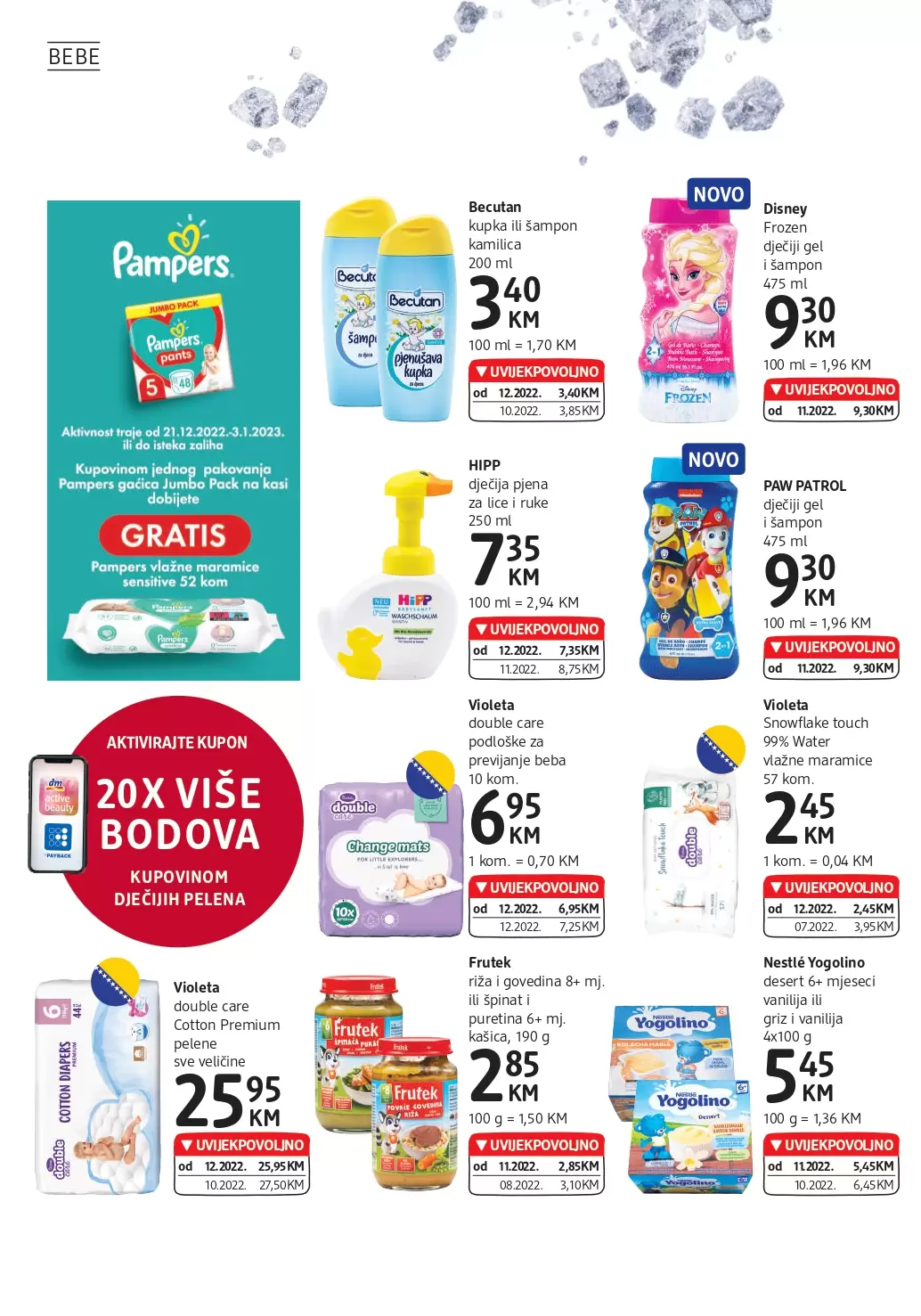 dm Katalog UVIJEKPOVOLJNO 21.12.2022-3.1.2023.