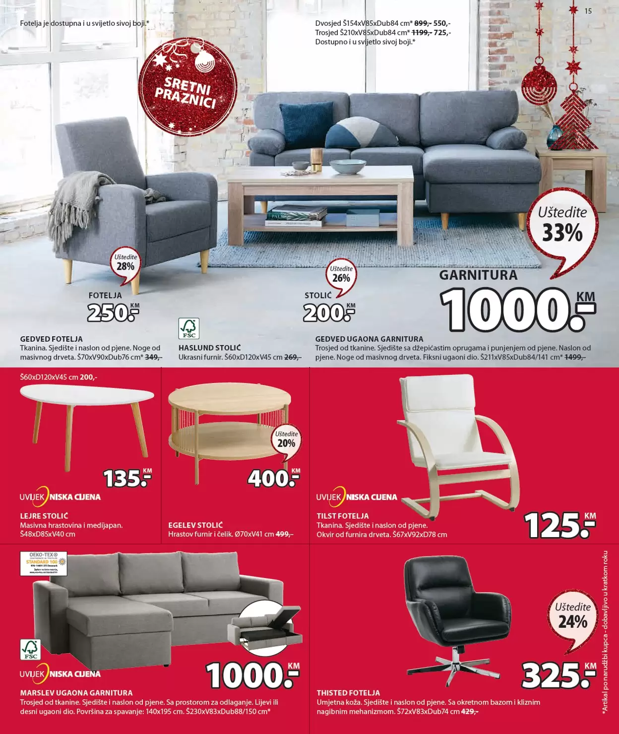 Jysk katalog NOVOGODIŠNJA ponuda 8-21.12.2022.