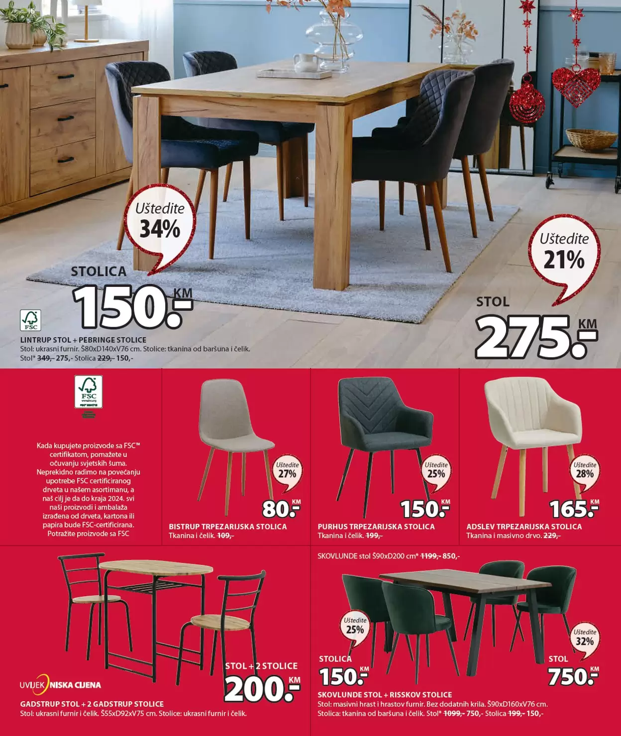 Jysk katalog NOVOGODIŠNJA ponuda 8-21.12.2022.