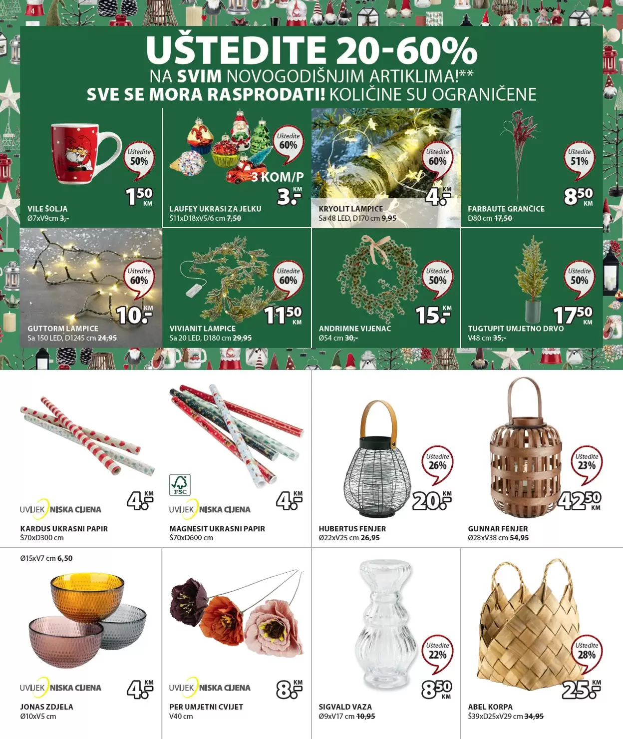 Jysk katalog NOVOGODIŠNJA ponuda 8-21.12.2022.