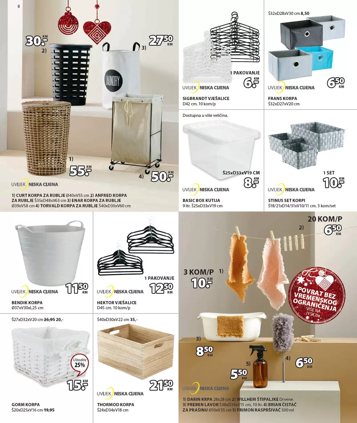 Jysk katalog NOVOGODIŠNJA ponuda 8-21.12.2022.