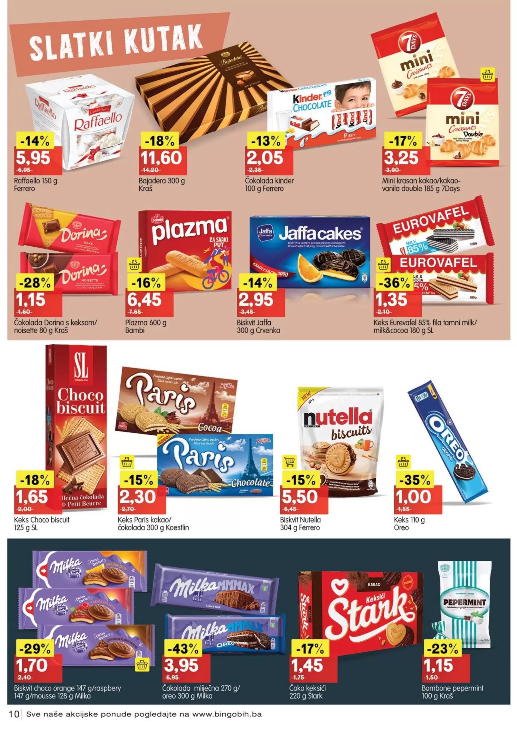 Bingo katalog OGRANIČENE KOLIČINE - akcija sniženja 6-18.12.2022