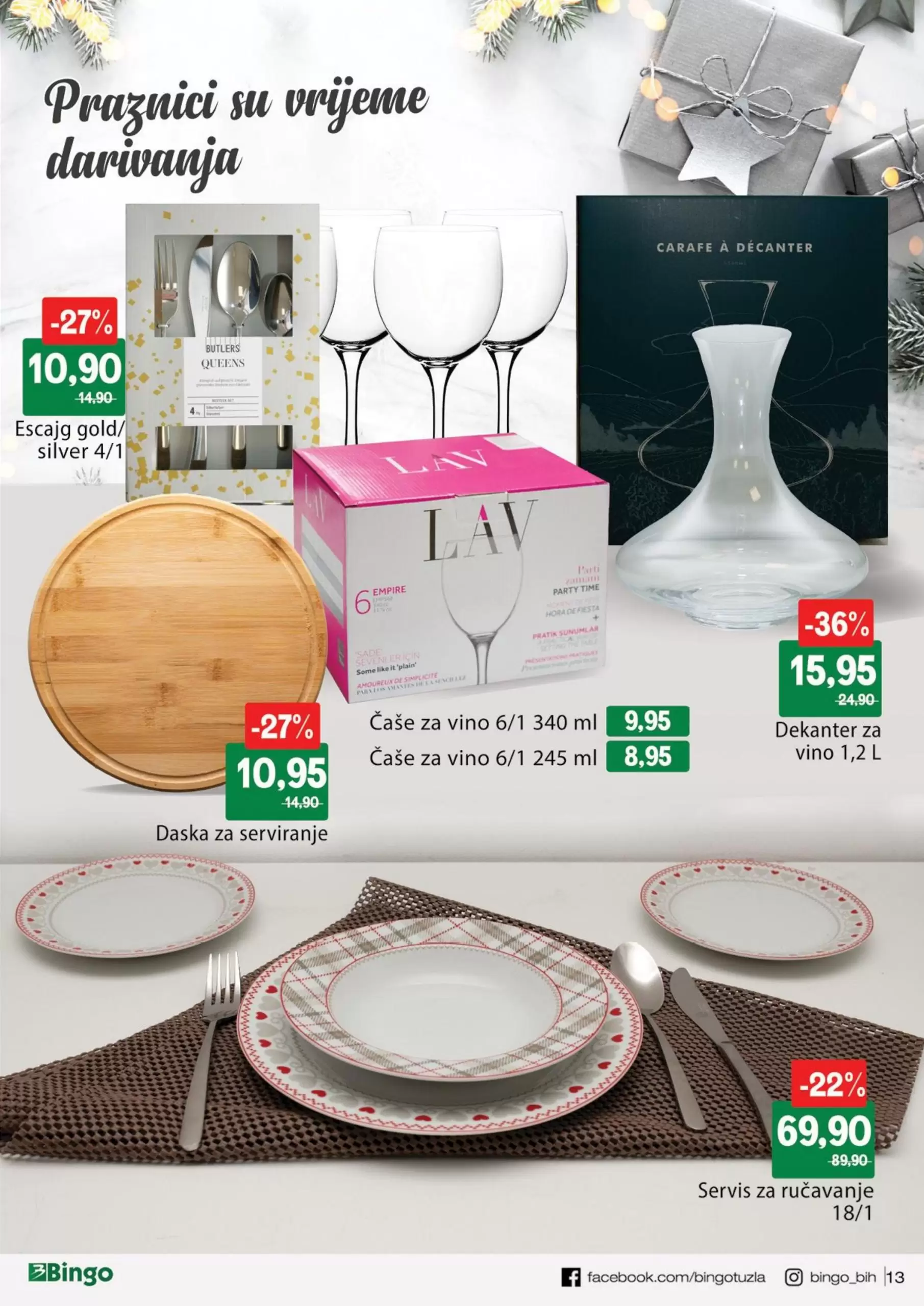 Bingo katalog ⇢Praznična ponuda 20.12.2022-2.1.2023.