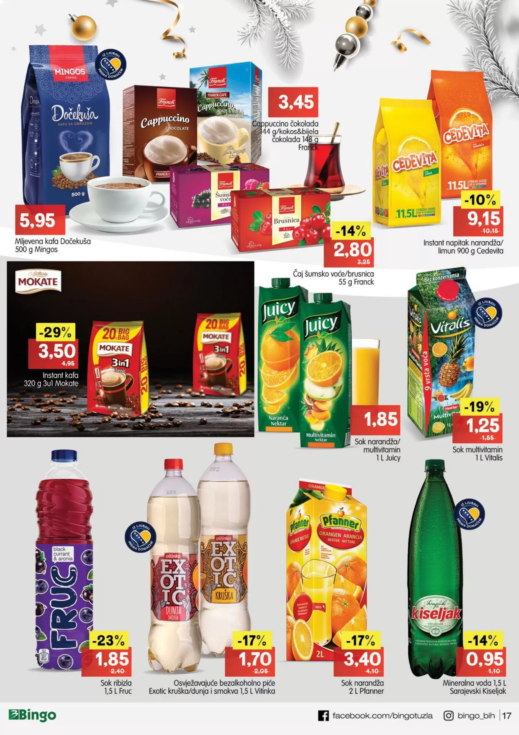 Bingo katalog ⇢Praznična ponuda 20.12.2022-2.1.2023.