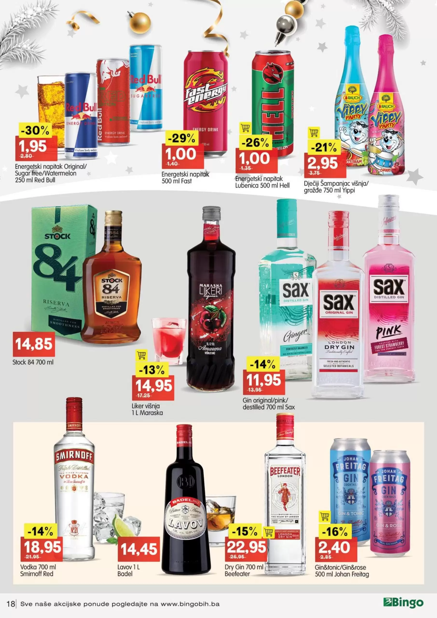 Bingo katalog ⇢Praznična ponuda 20.12.2022-2.1.2023.
