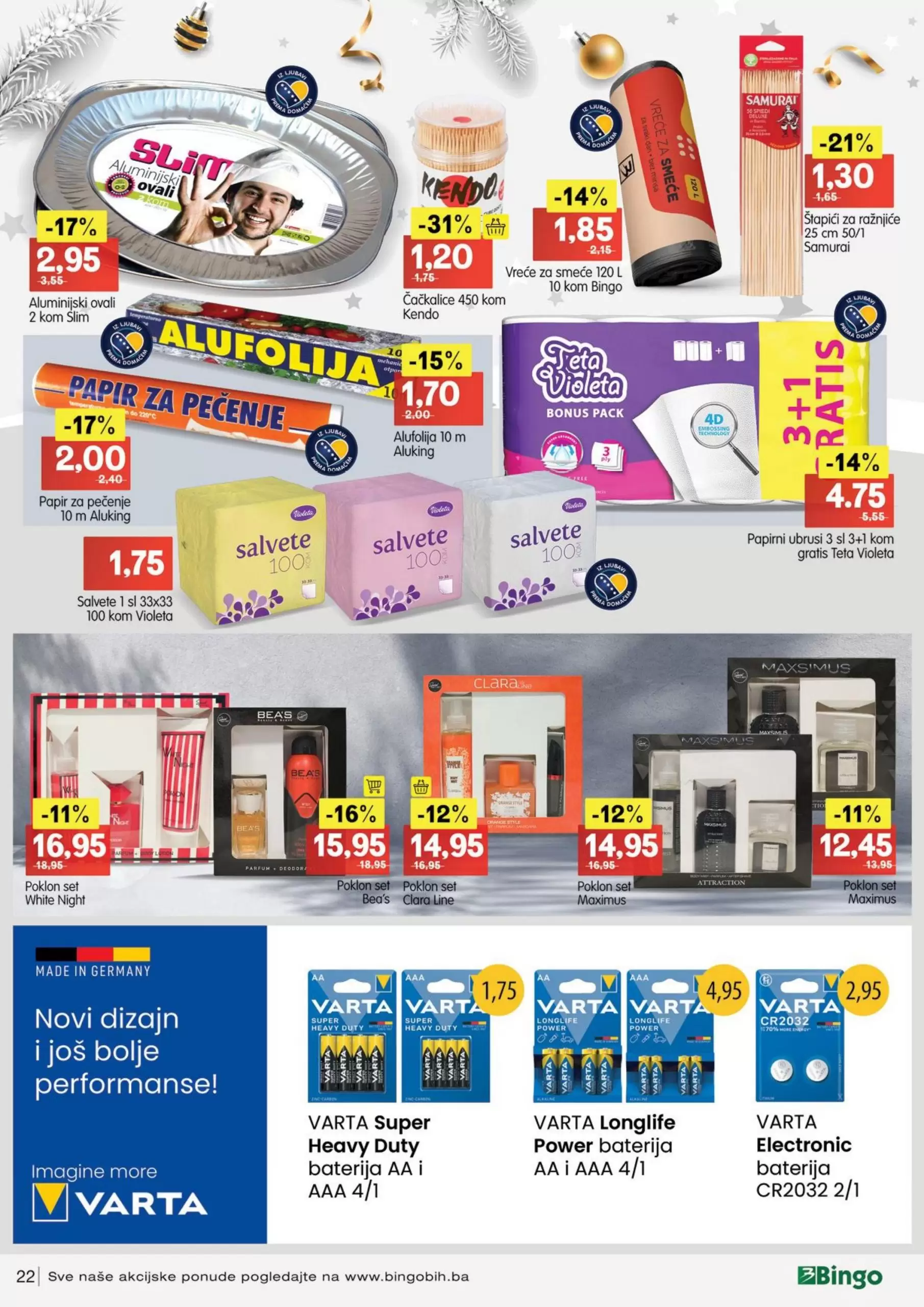 Bingo katalog ⇢Praznična ponuda 20.12.2022-2.1.2023.