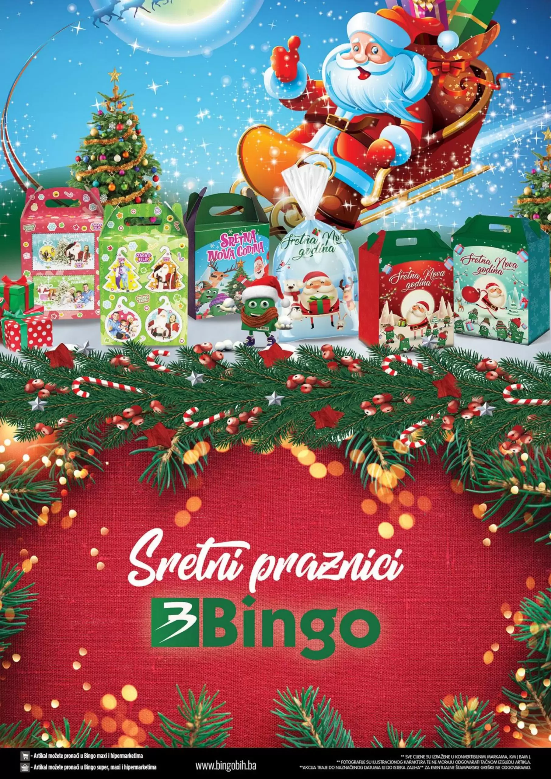 Bingo katalog ⇢Praznična ponuda 20.12.2022-2.1.2023.