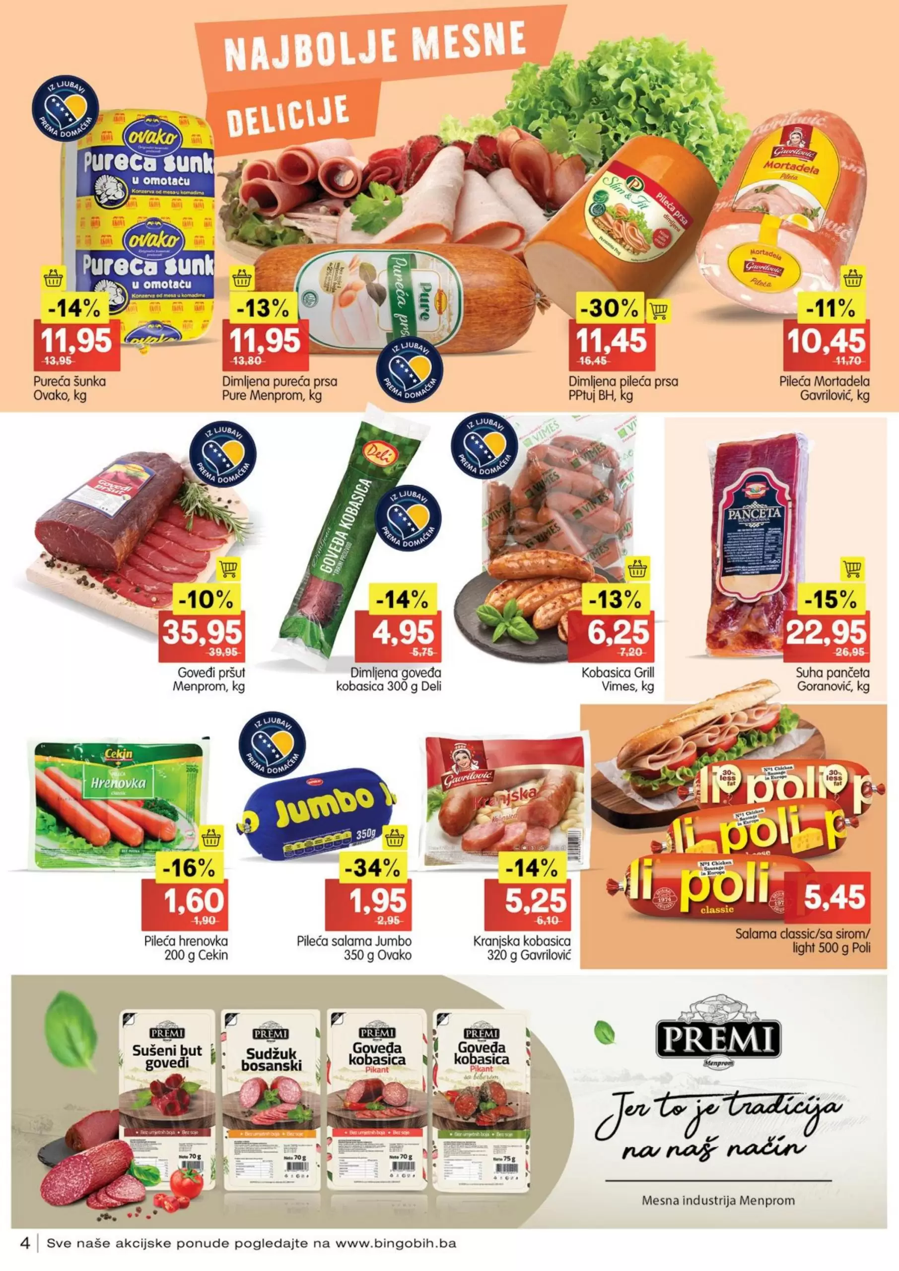 Bingo katalog OGRANIČENE KOLIČINE - akcija sniženja 6-18.12.2022