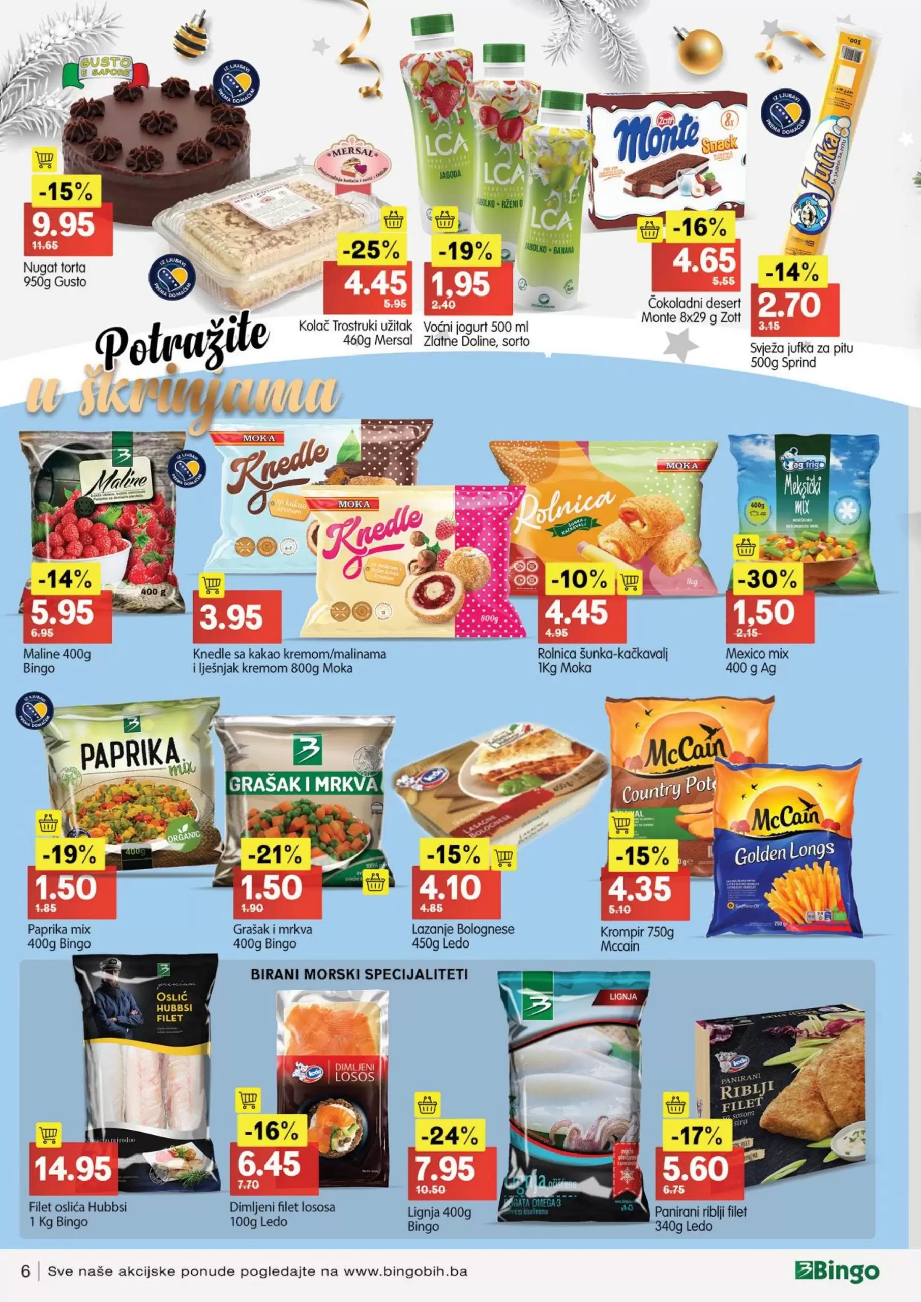 Bingo katalog ⇢Praznična ponuda 20.12.2022-2.1.2023.