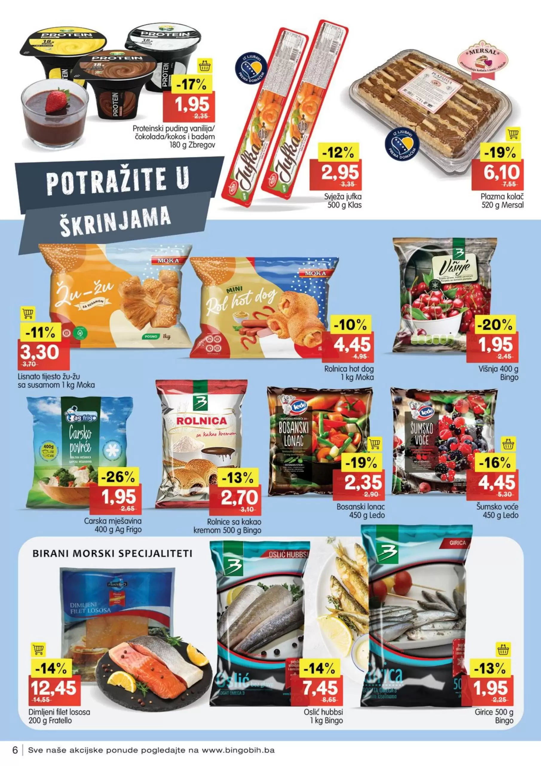 Bingo katalog OGRANIČENE KOLIČINE - akcija sniženja 6-18.12.2022