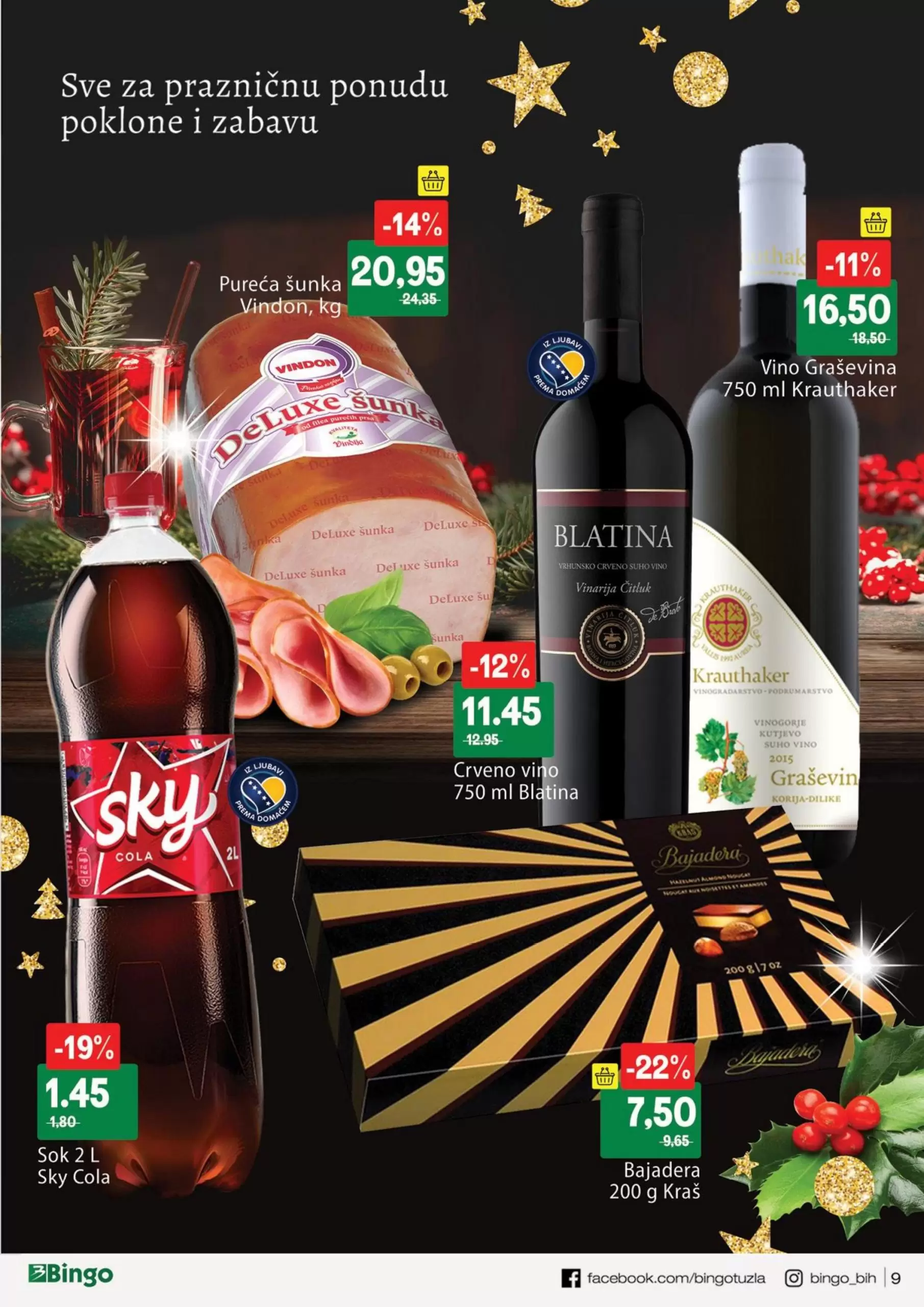 Bingo katalog ⇢Praznična ponuda 20.12.2022-2.1.2023.