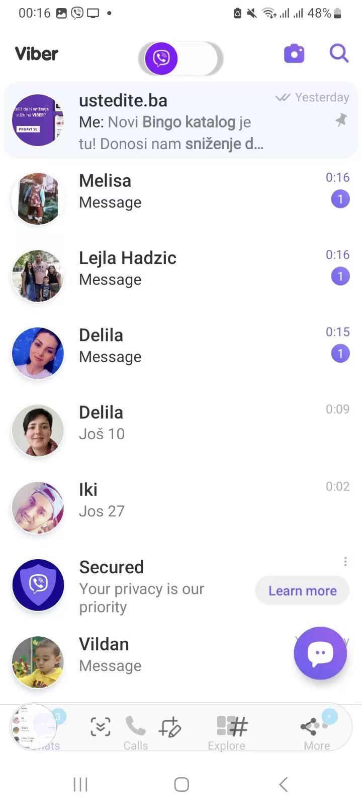 Nagradili smo najbržeg člana viber grupe ustedite.ba  