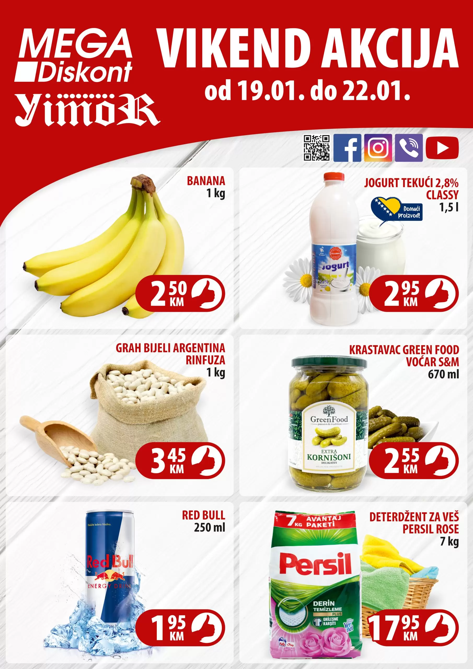 Mega Diskont vikend akcija 19-22.1.2023. 