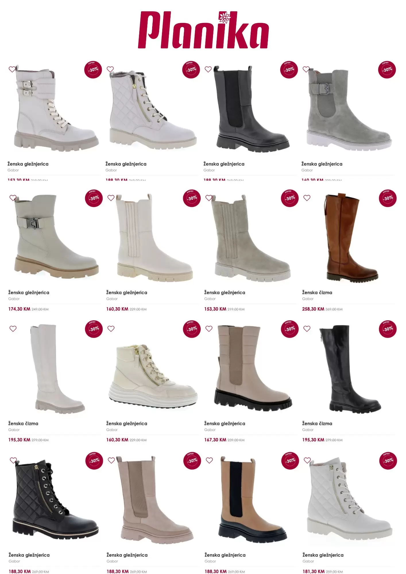 Planika SNIŽENJE Gabor