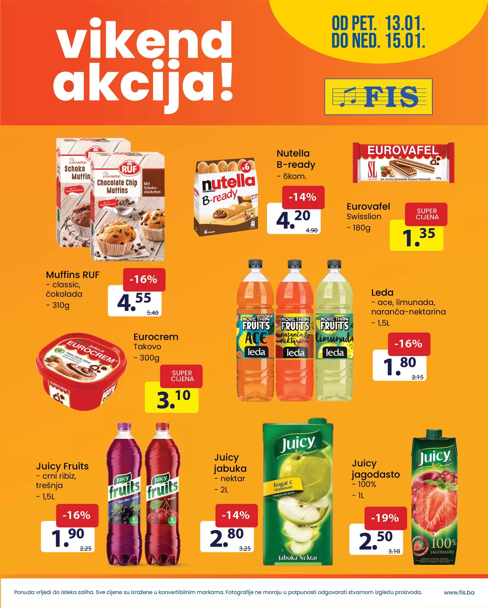 Fis vikend akcija 13-15.1.2023.