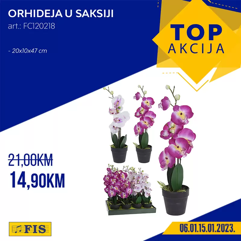 Fis TOP akcija za TOP arttikle 6-15.1.2022.