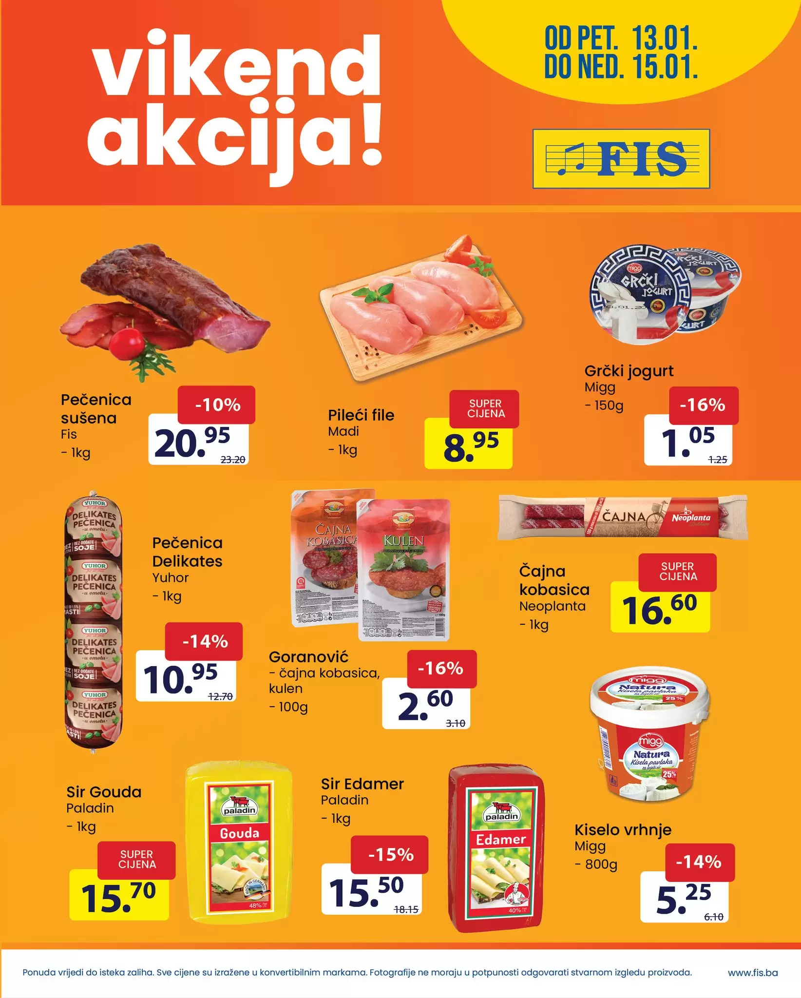 Fis vikend akcija 13-15.1.2023.