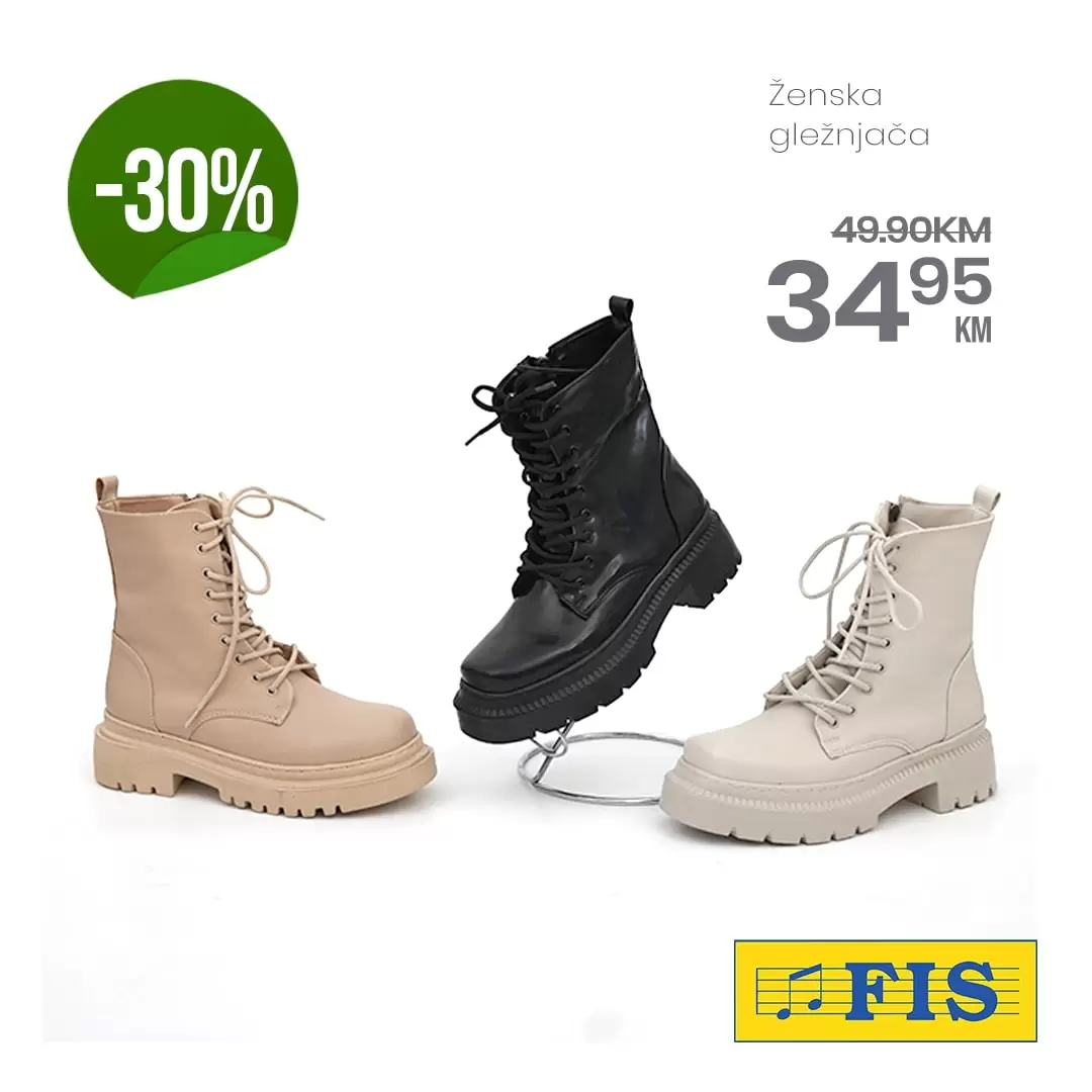Fis FINALNO SNIŽENJE OBUĆA - SNIŽENJE do -50%!