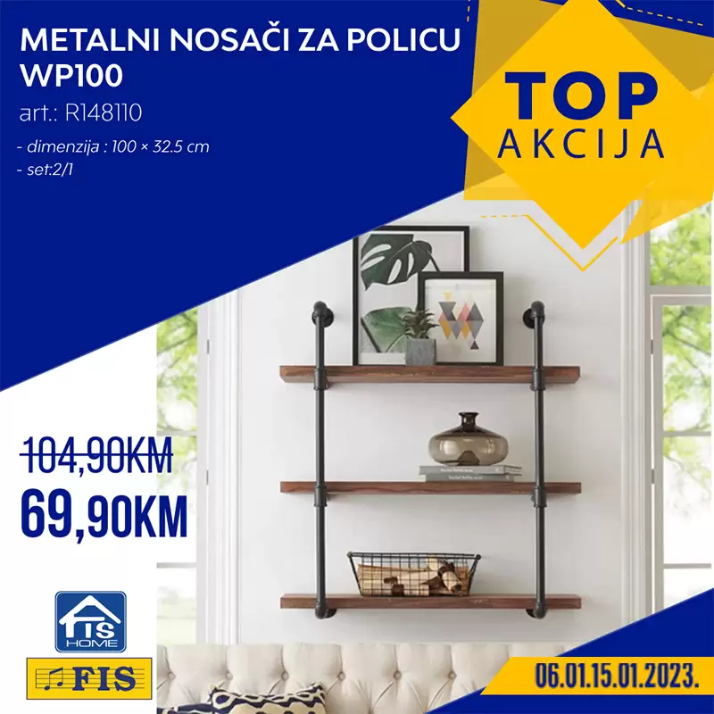 Fis TOP akcija za TOP arttikle 6-15.1.2022.