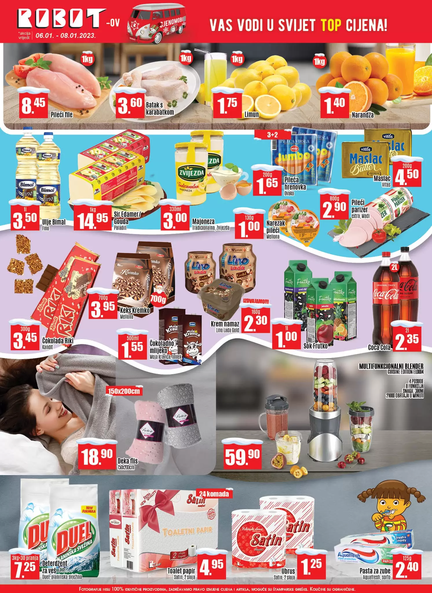 Robot vikend akcija 6-8.1.2023.