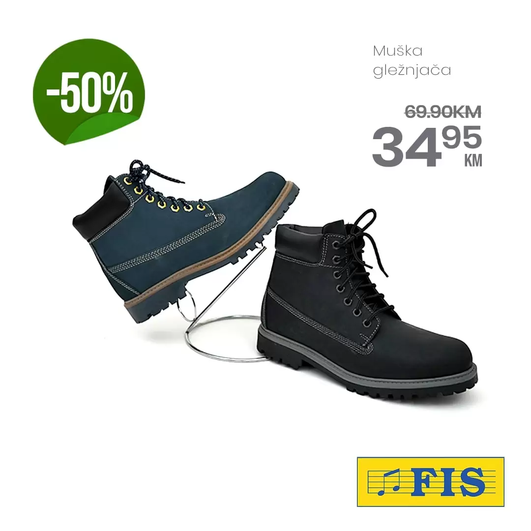 Fis FINALNO SNIŽENJE OBUĆA - SNIŽENJE do -50%!