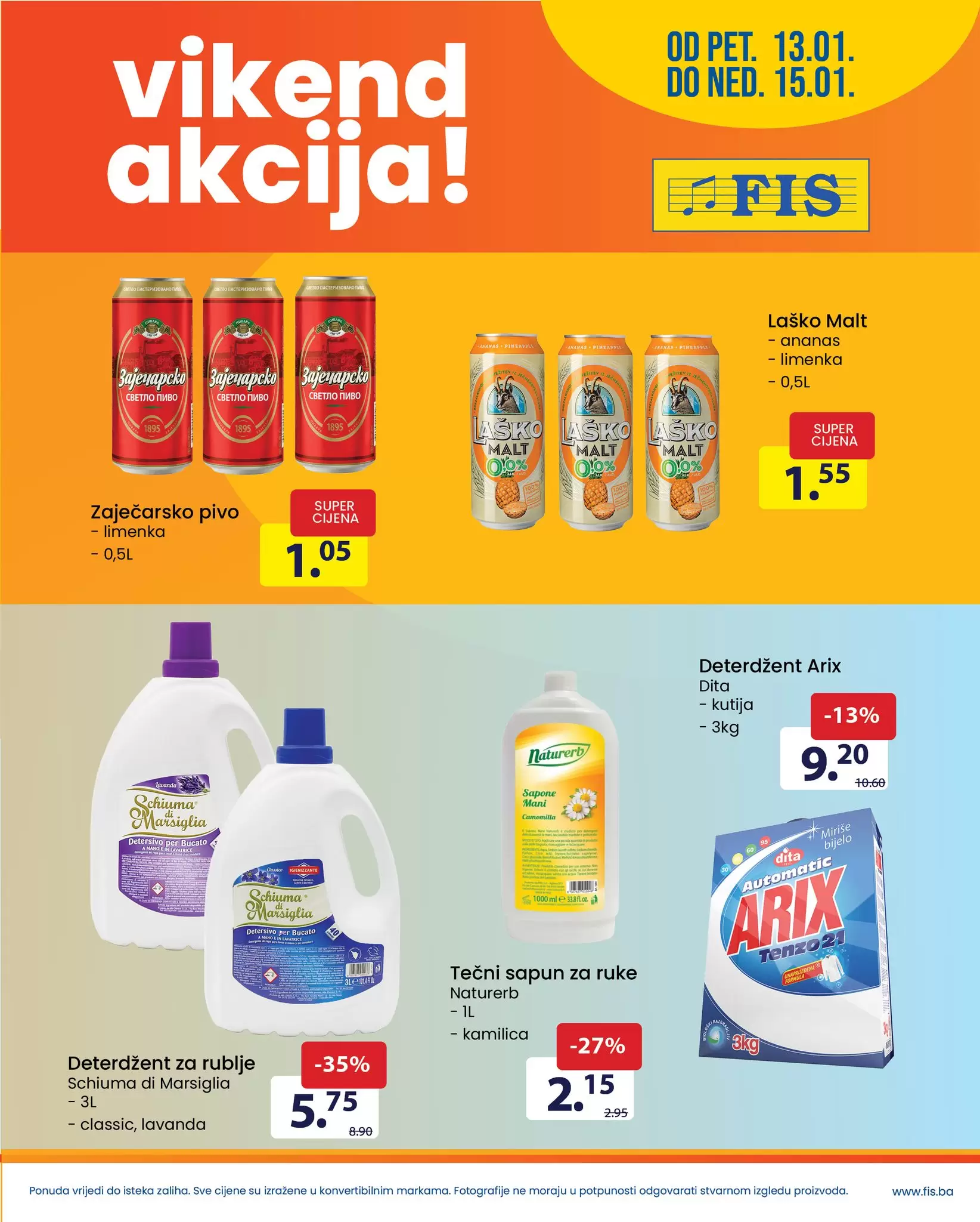 Fis vikend akcija 13-15.1.2023.