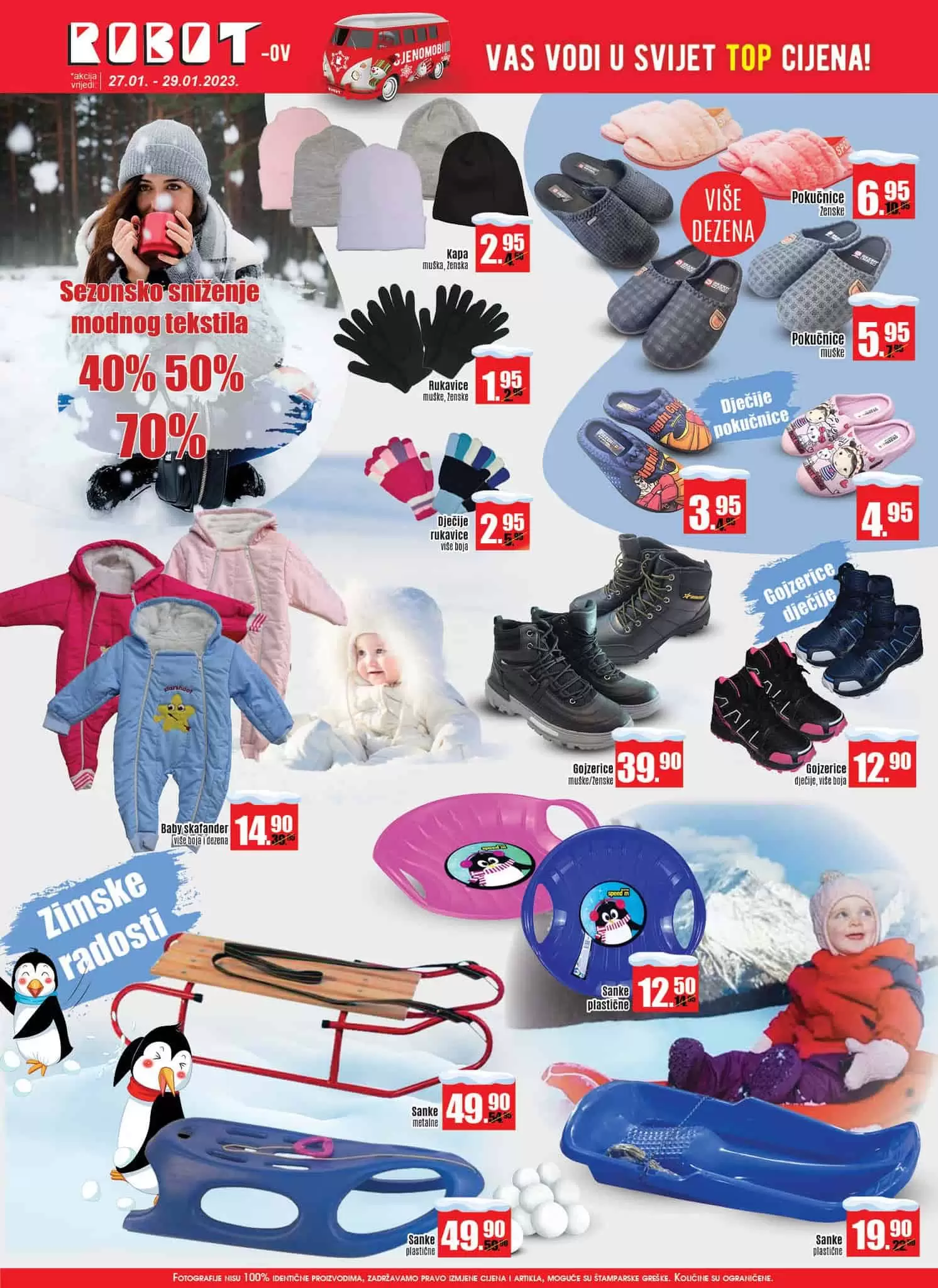 Robot SEZONSKO SNIŽENJE do čak -70%
