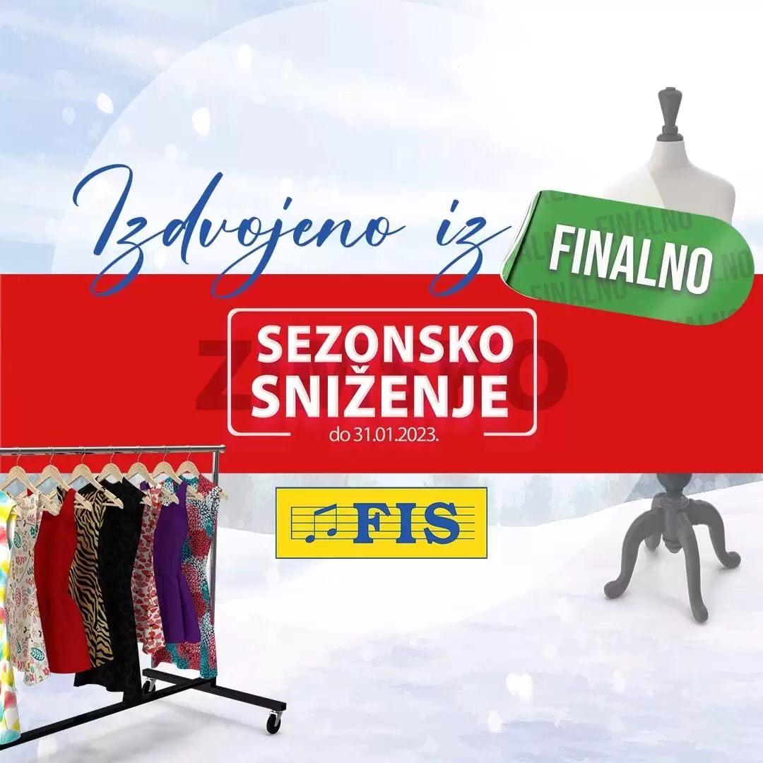 Fis FINALNO SNIŽENJE do -70%