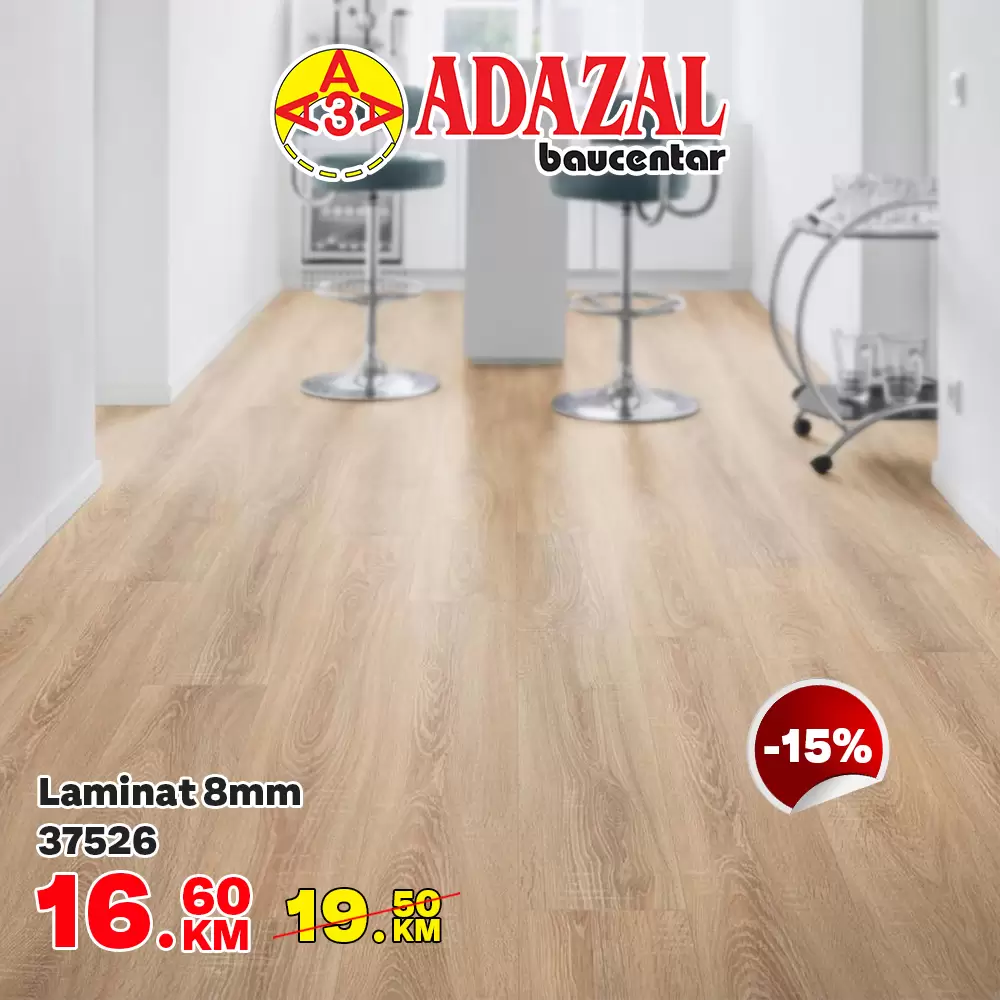 Adazal LAMINATI ⇢ SNIŽENJE i do -30%!