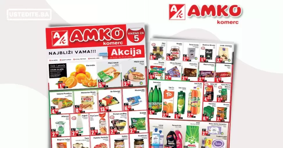 Amko vikend akcija 19-23.1.2023.